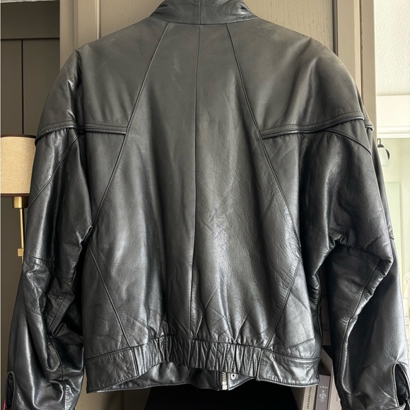 Artecho Mirage 100% leather zip motorcycle jacket - Picture 2 of 9